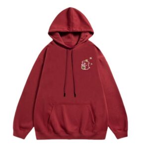 Creative Cartoon Puppy Line Hoodie