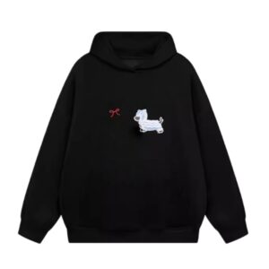 Classic Black Fleece-Lined Hoodie