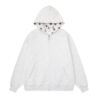 Star Pattern Inner Layer Classic Gray Hoodie